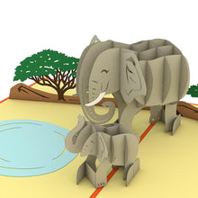 Load image into Gallery viewer, Elephant Family